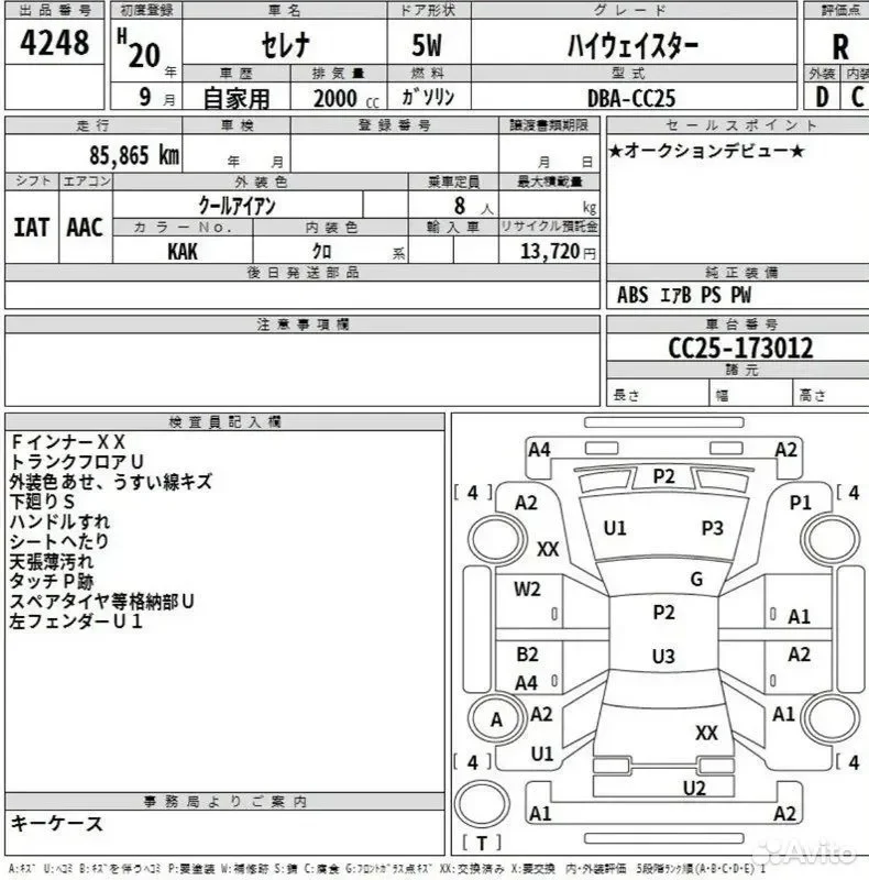 АКПП Nissan Serena CC25 MR20 - миниатюра 8