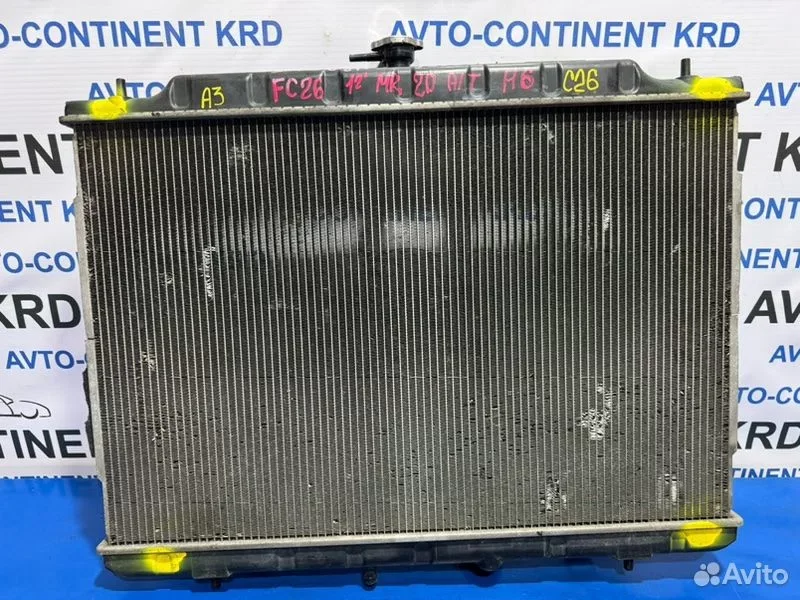 Радиатор основной Nissan Serena FC26 MR20DD - миниатюра 6