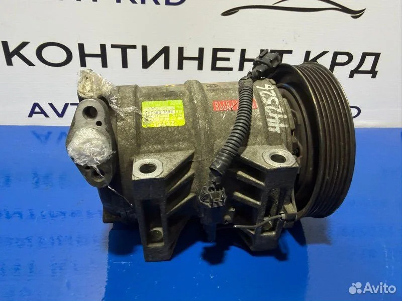Компрессор кондиционера Nissan Serena PC24 SR20 - миниатюра 3