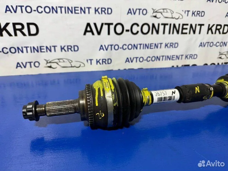 Привод передний правый Toyota Avensis AZT251 2AZ - миниатюра 3