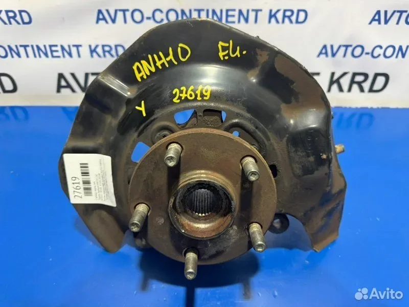 Ступица передняя левая Toyota Alphard ANH10 2AZ - миниатюра 2