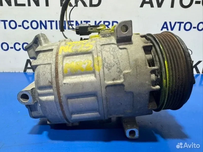 Компрессор кондиционера Nissan Serena NC25 MR20 - миниатюра 3