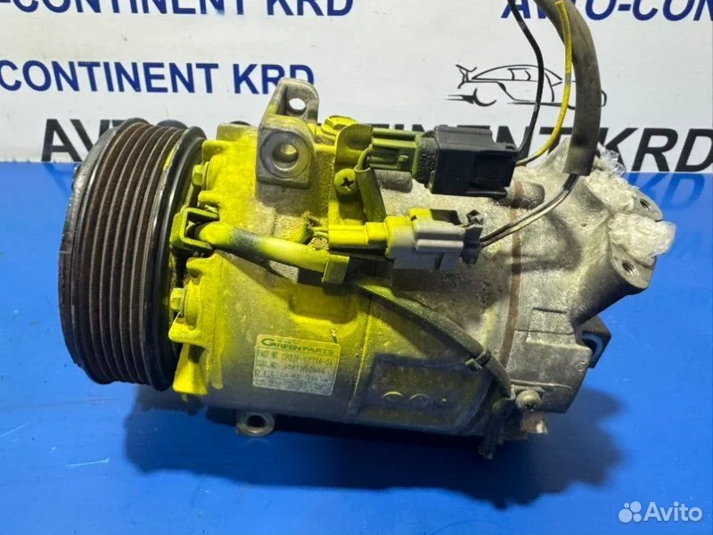 Компрессор кондиционера Nissan Serena NC25 MR20 - миниатюра 6