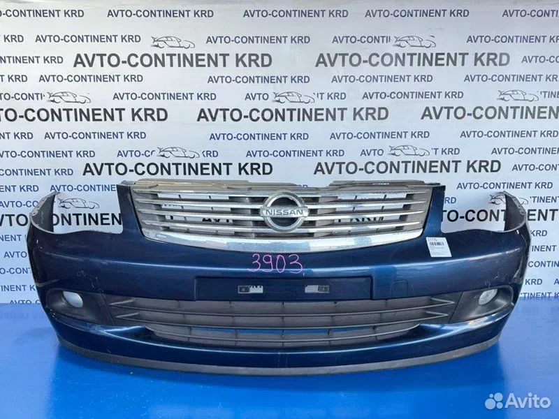 Бампер передний Nissan Bluebird Sylphy KG11 MR20 - миниатюра 2