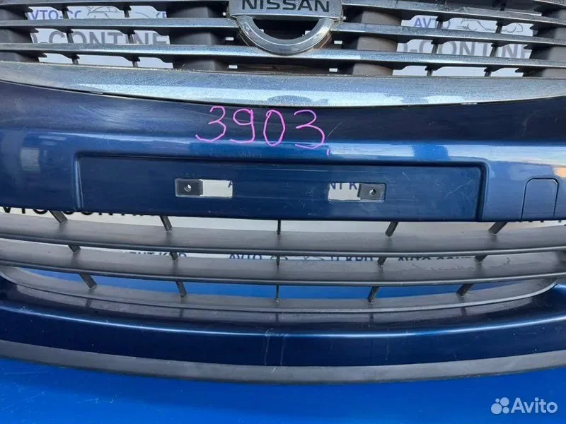 Бампер передний Nissan Bluebird Sylphy KG11 MR20 - миниатюра 4