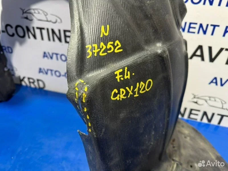 Подкрылок передний левый Toyota Mark X GRX120 4GR - миниатюра 2