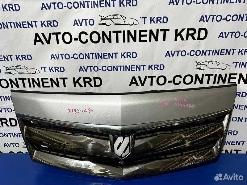 Решетка радиатора Toyota Alphard ATH10 2AZ - изображение 1