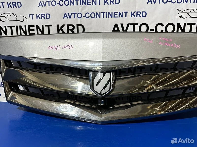 Решетка радиатора Toyota Alphard ATH10 2AZ - миниатюра 3