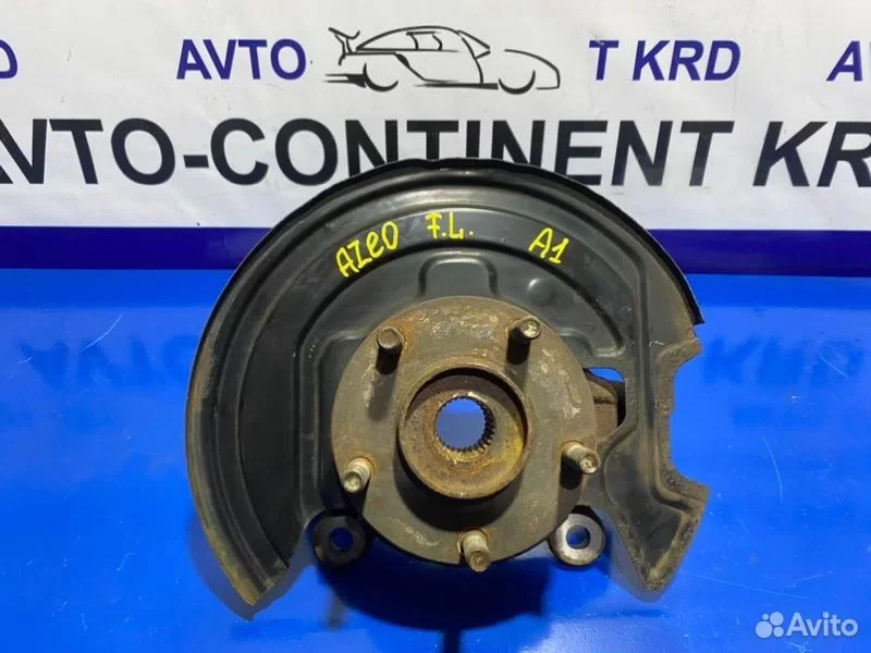 Ступица передняя левая Nissan Leaf AZE0 EM57 - миниатюра 2