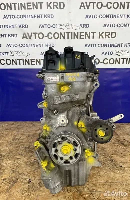 Двигатель Toyota roomy M910A 1KR - изображение 1