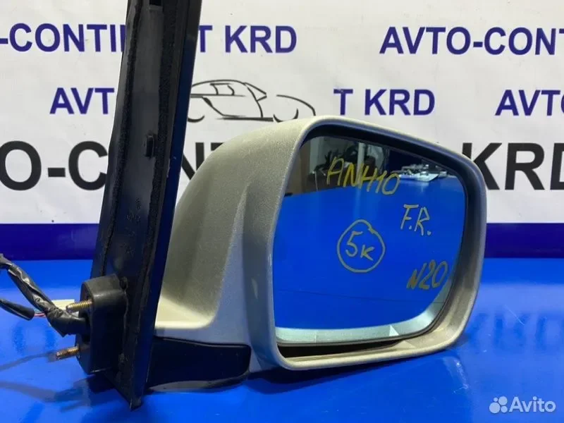 Зеркало правое Toyota Alphard ANH10 2AZ - миниатюра 5