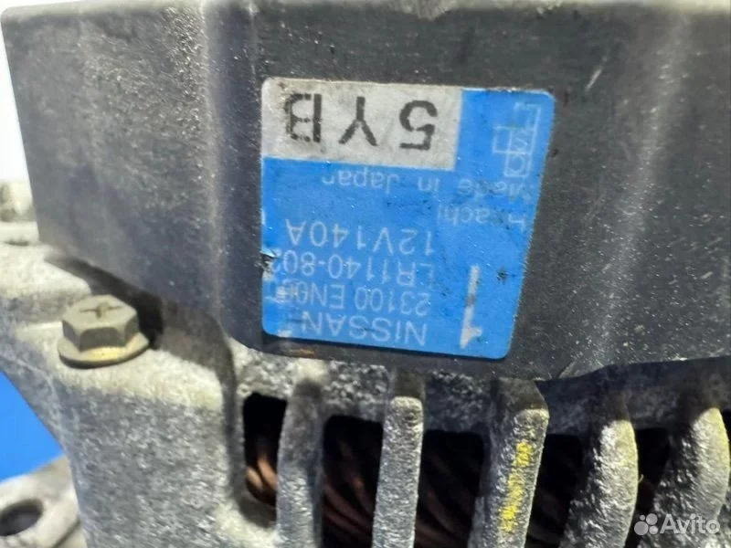Генератор Nissan Bluebird Sylphy KG11 MR20 - миниатюра 7