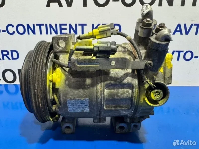 Компрессор кондиционера Nissan Fuga Y50 VQ25 - миниатюра 6