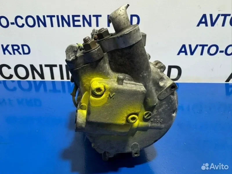 Компрессор кондиционера Nissan Fuga Y50 VQ25 - миниатюра 8