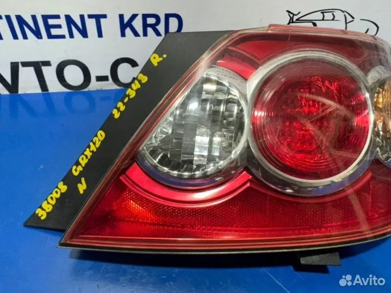 Стоп правый Toyota Mark X GRX120 4GR - миниатюра 3