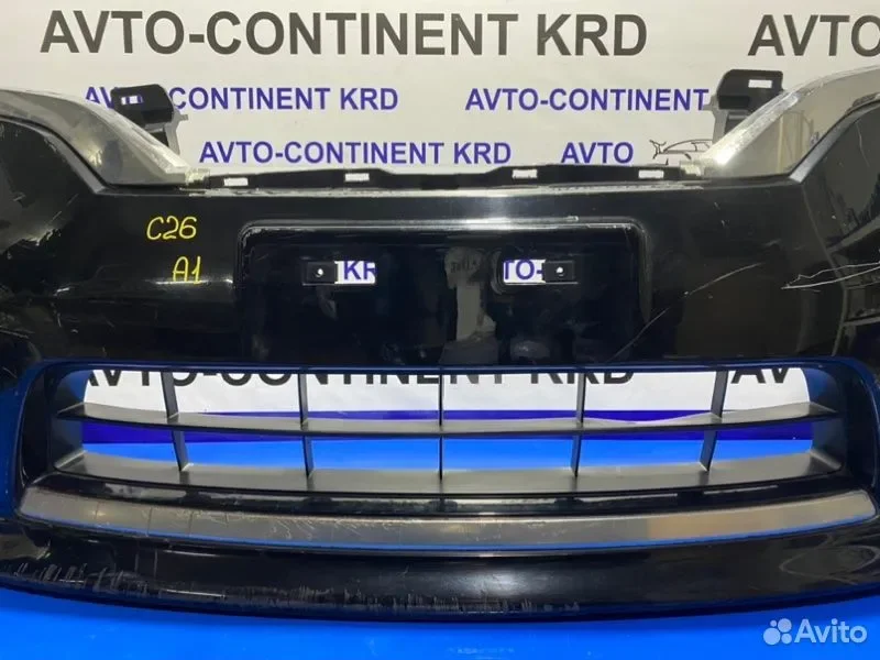 Бампер передний Nissan Serena FC26 MR20DD - миниатюра 2