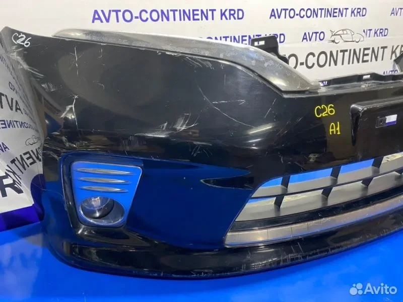 Бампер передний Nissan Serena FC26 MR20DD - миниатюра 4