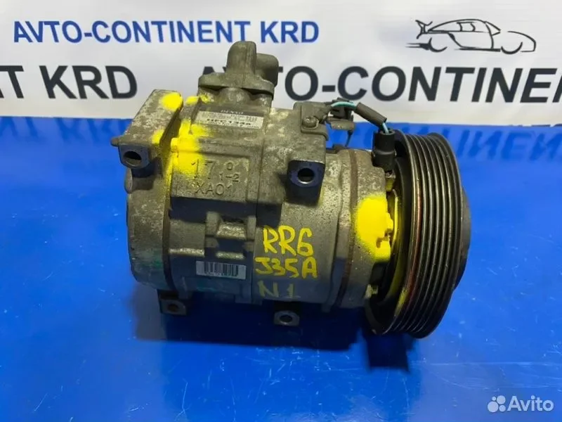 Компрессор кондиционера Honda Elysion RR6 J35A - миниатюра 2