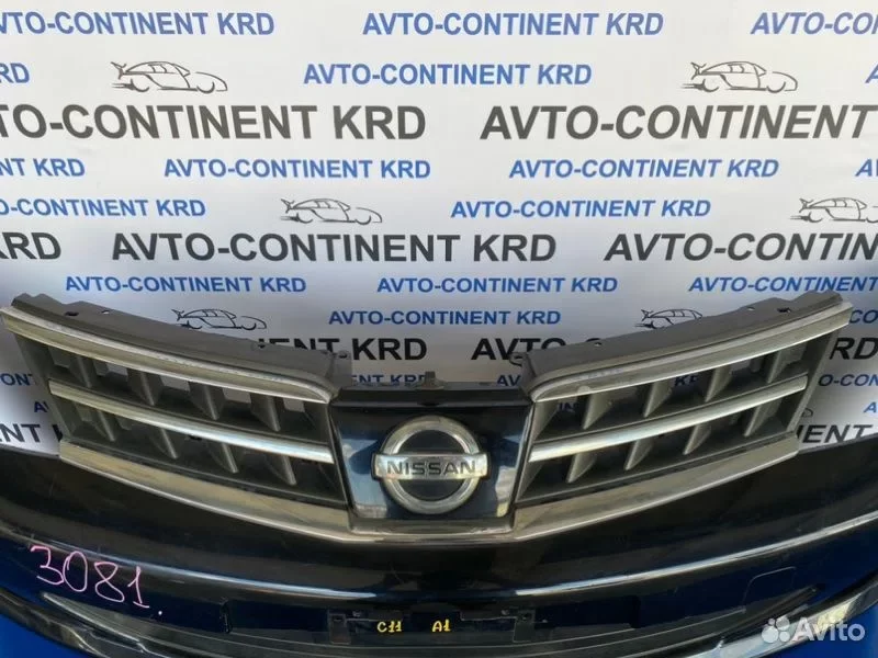 Бампер передний Nissan Tiida C11 MR18 - миниатюра 2