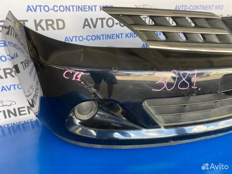 Бампер передний Nissan Tiida C11 MR18 - миниатюра 6
