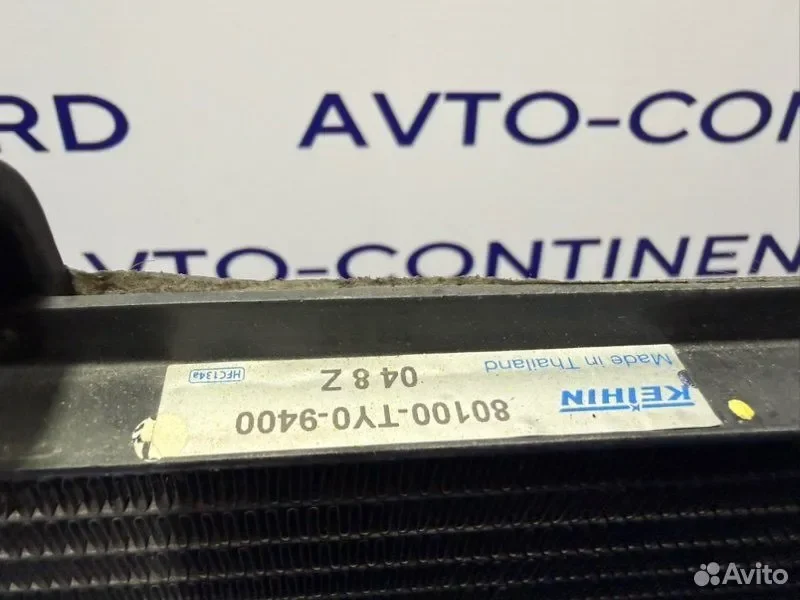 Радиатор кондиционера Honda N-BOX JF1 S07A - миниатюра 4
