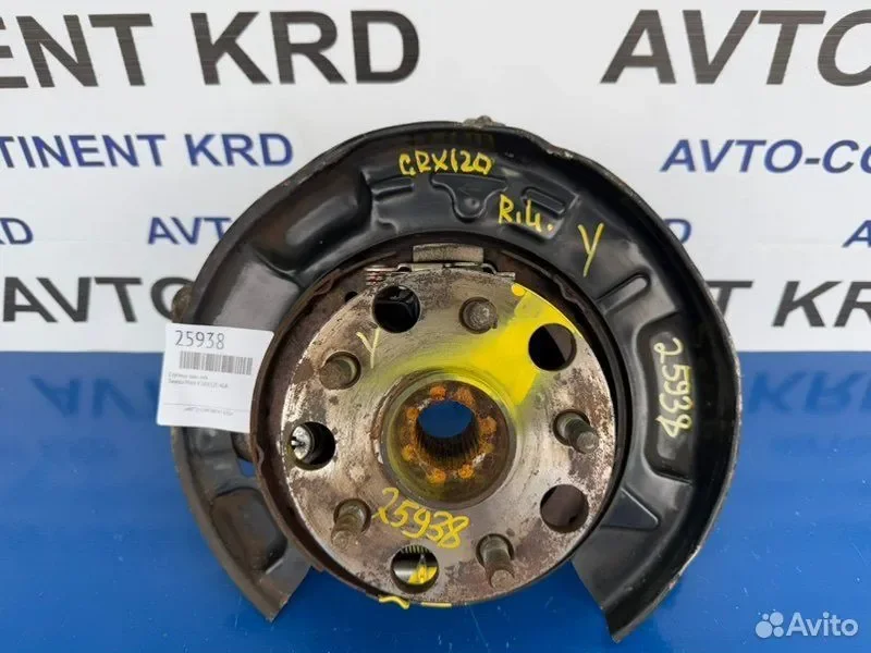 Ступица задняя левая Toyota Mark X GRX120 4GR - миниатюра 3