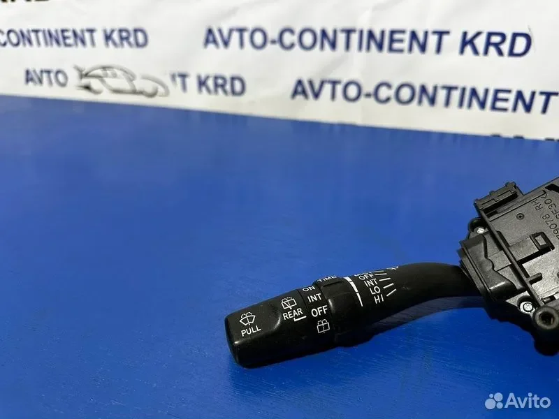 Переключатель поворотов левый Toyota Alphard ANH10 - миниатюра 4