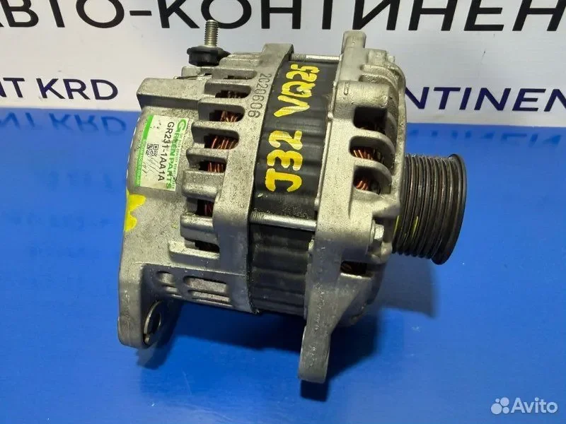 Генератор Nissan Teana J32 VQ25 - миниатюра 8