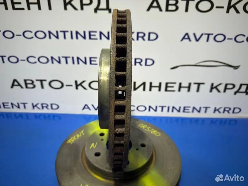 Диск тормозной передний Toyota Crown GRS180 4GR - миниатюра 6