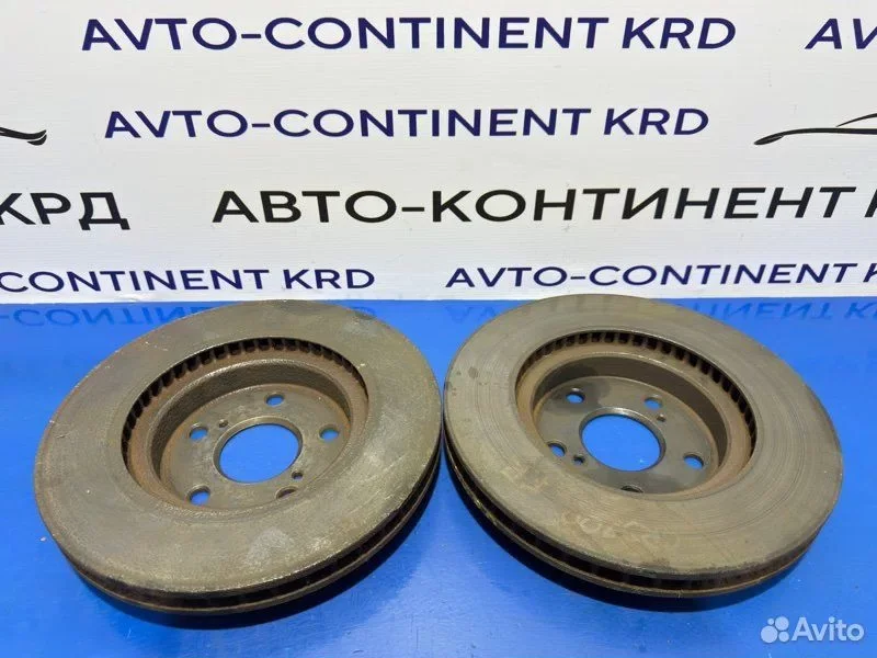 Диск тормозной передний Toyota Crown GRS180 4GR - миниатюра 8