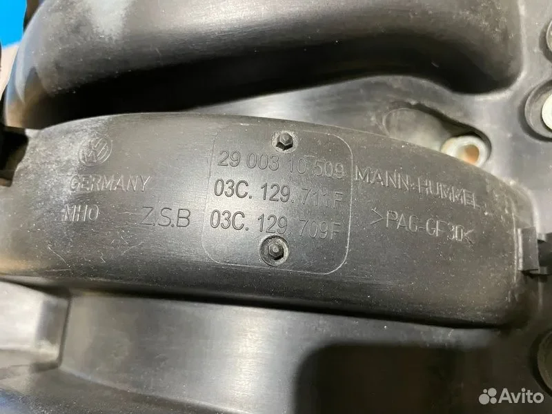 Коллектор впускной Volkswagen Golf 5 1K1 BLF - миниатюра 5