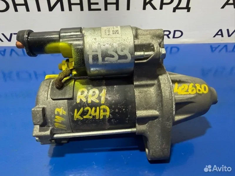 Стартер Honda Elysion RR1 K24A - миниатюра 3
