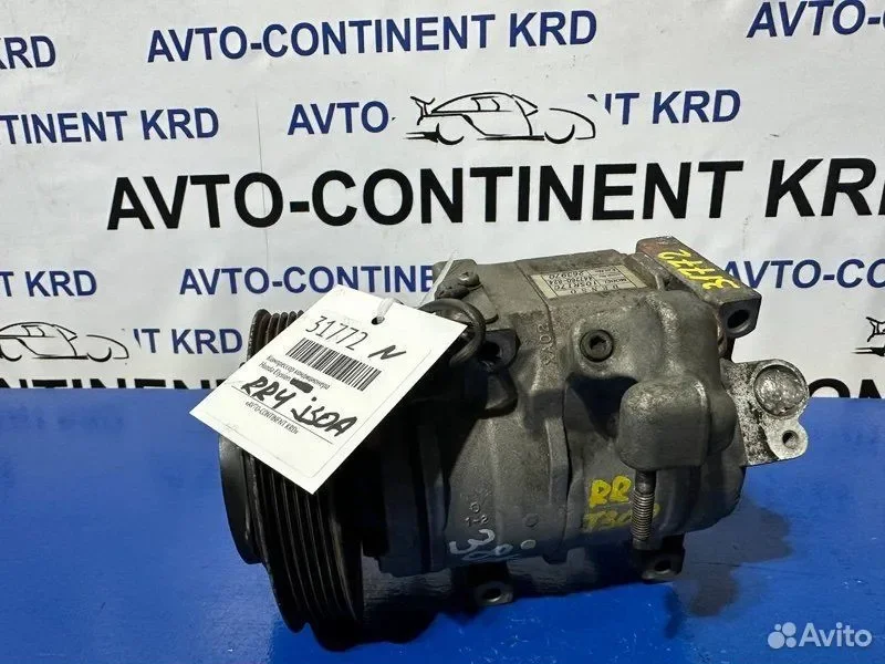 Компрессор кондиционера Honda Elysion RR4 J30A - миниатюра 4