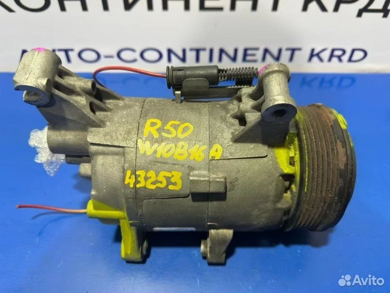 Компрессор кондиционера Mini Cooper R50 W10B16A - миниатюра 3