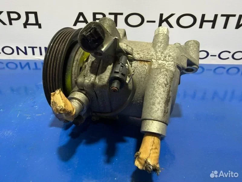 Компрессор кондиционера Suzuki Alto HA36S R06A - миниатюра 4