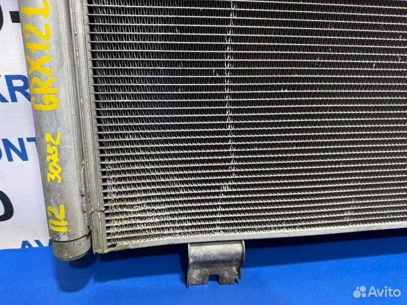 Радиатор кондиционера Toyota Mark X GRX121 3GR - миниатюра 6