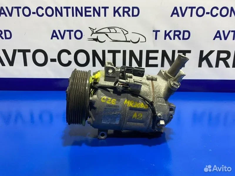 Компрессор кондиционера Nissan Serena C26 MR20DD - миниатюра 2