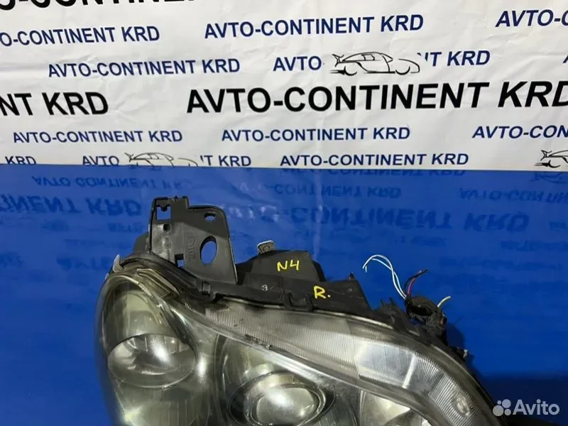 Фара правая Toyota Mark X GRX120 4GR - миниатюра 3