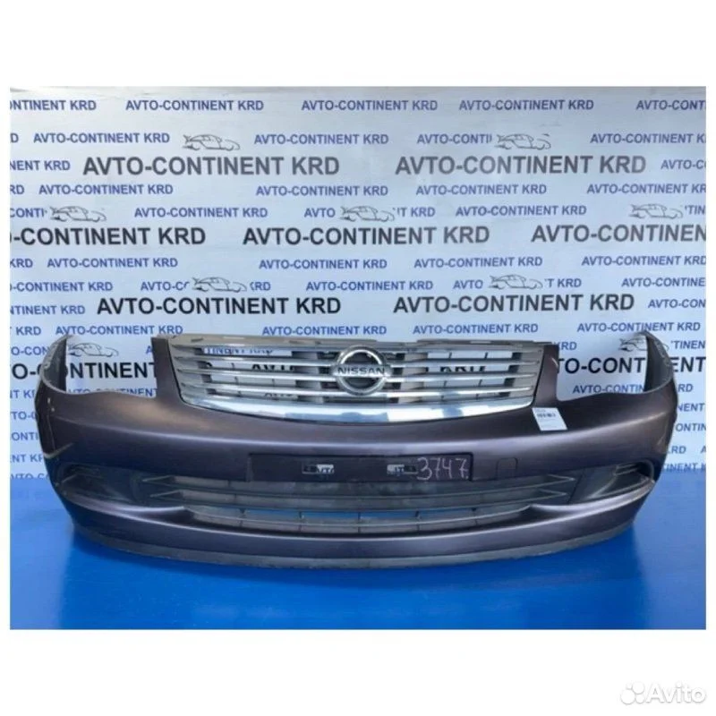Бампер передний Nissan Bluebird Sylphy KG11 MR20 - изображение 1