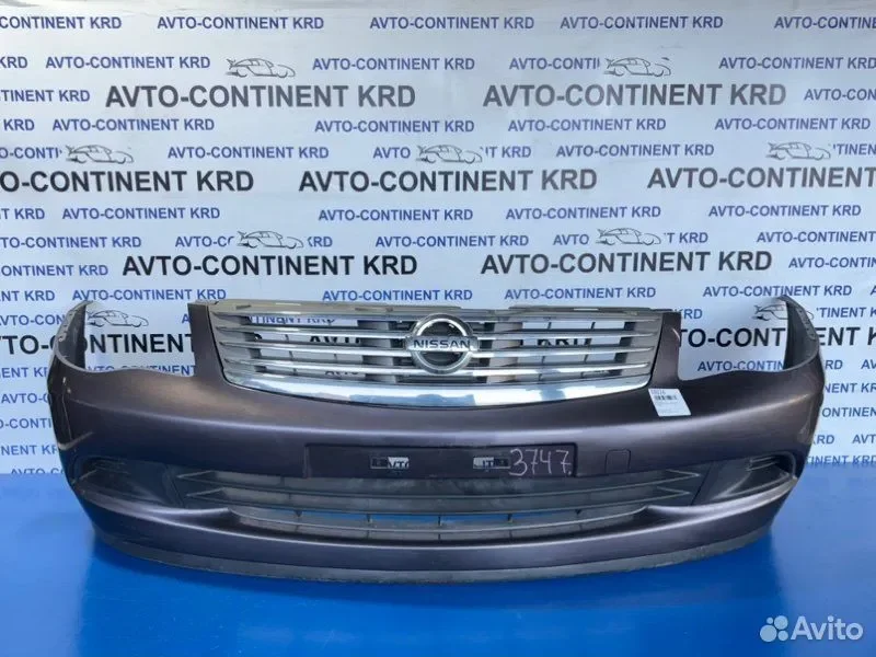 Бампер передний Nissan Bluebird Sylphy KG11 MR20 - миниатюра 2