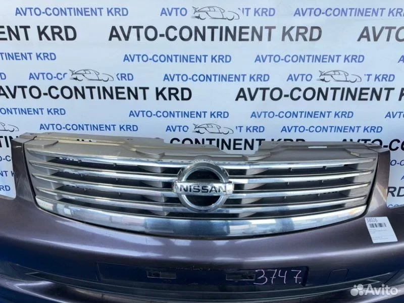Бампер передний Nissan Bluebird Sylphy KG11 MR20 - миниатюра 3