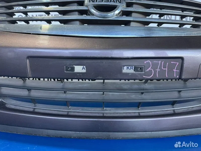 Бампер передний Nissan Bluebird Sylphy KG11 MR20 - миниатюра 4