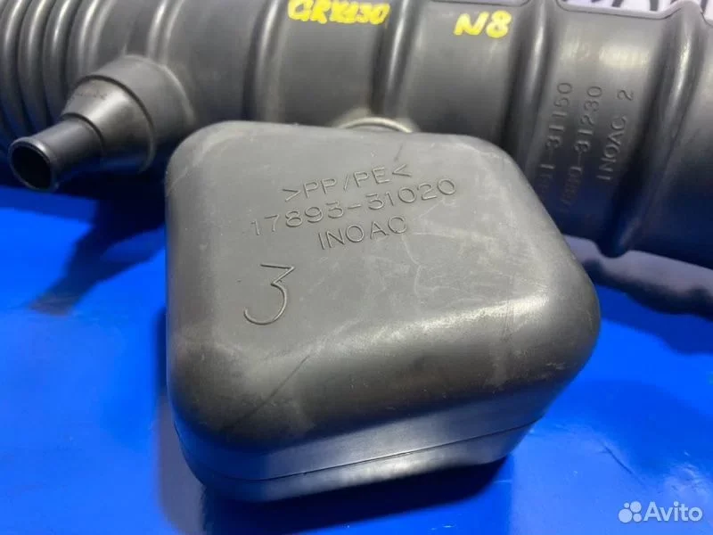 Гофра воздушного фильтра Toyota Mark X GRX130 4GR - миниатюра 2