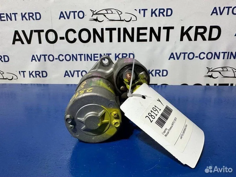 Стартер Nissan Primera WTP12 QR20 - миниатюра 4