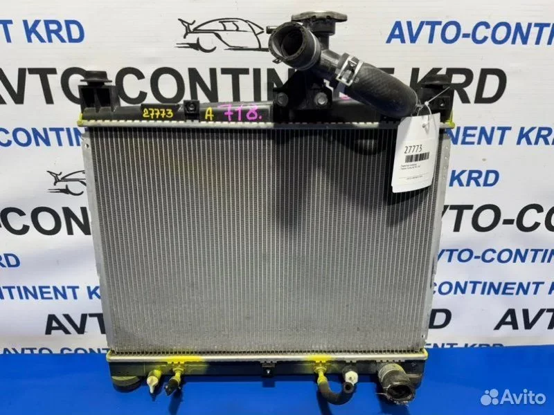 Радиатор основной Toyota Sienta NCP85 1NZ - миниатюра 2