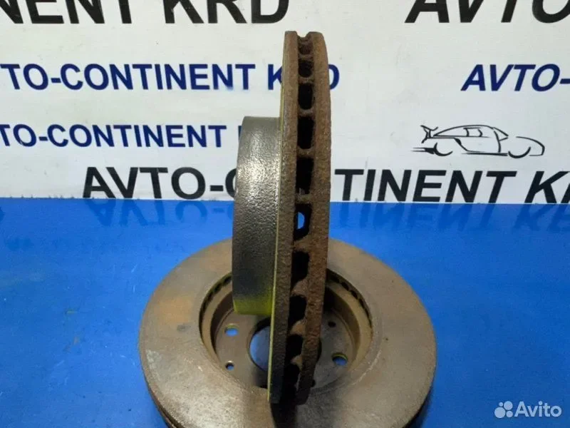 Диск тормозной передний Honda Civic ES1 D15B - миниатюра 3