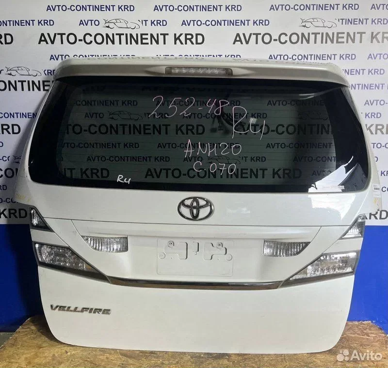 Дверь 5-я Toyota Alphard ANH20 2AZ - изображение 1