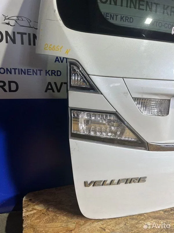 Дверь 5-я Toyota Alphard ANH20 2AZ - миниатюра 2