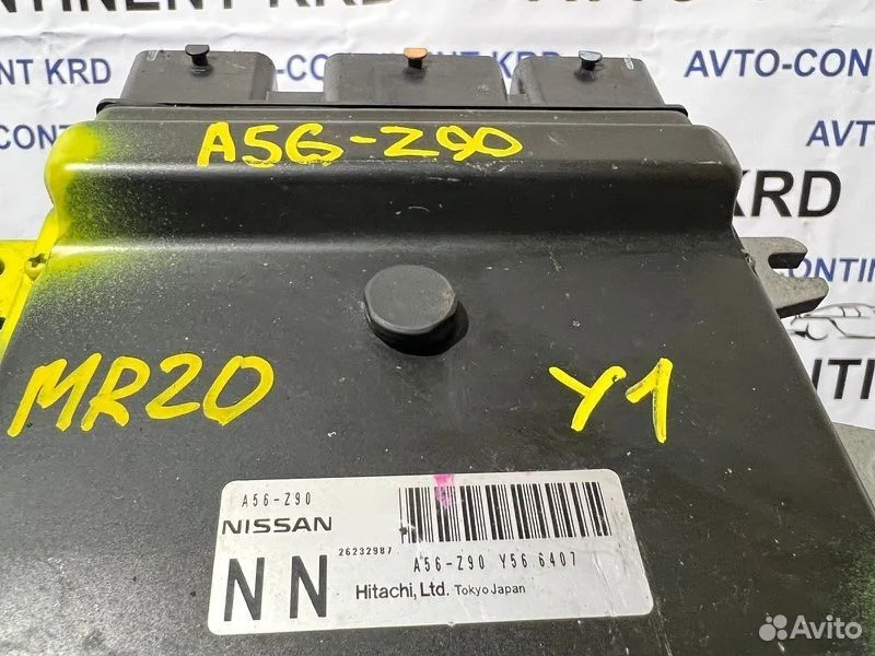 Блок управления EFI Nissan Serena NC25 MR20 - миниатюра 3