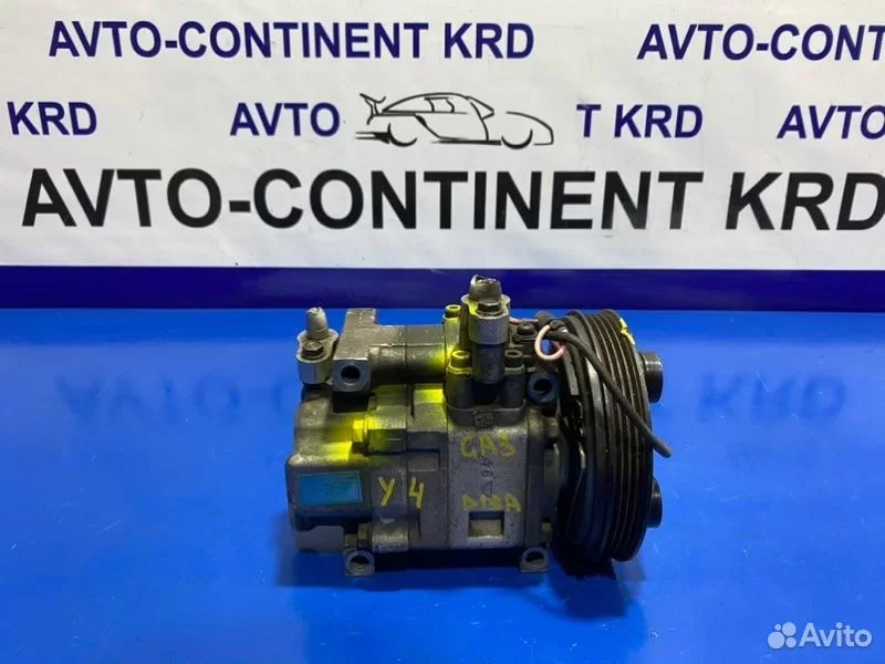 Компрессор кондиционера Honda Logo GA3 D13B - миниатюра 2